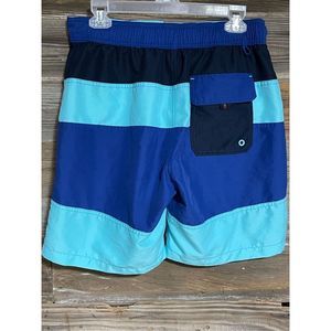 Mens IZOD Tricolored Medium Swimsuit